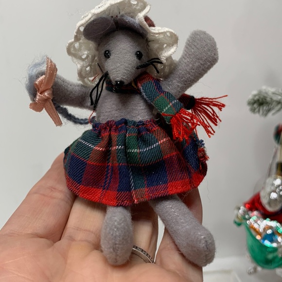 mouse ornament brooch vintage - Picture 4 of 7